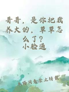 哥哥，是你把我养大的，草草怎么了？