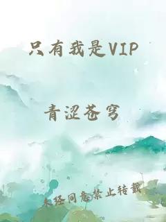 只有我是VIP