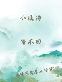 小狼狗