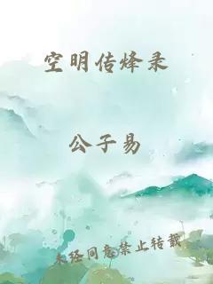 空明传烽录