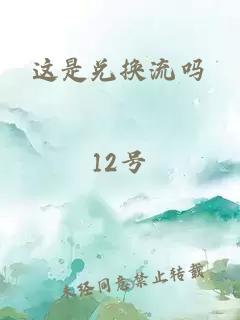 这是兑换流吗