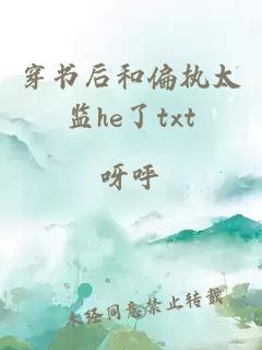 穿书后和偏执太监he了txt